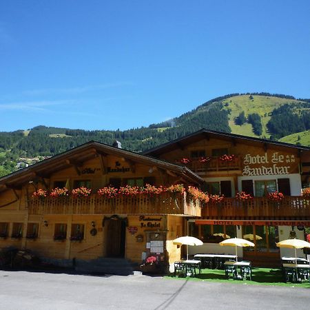 Hotel Le Kandahar Châtel Exteriör bild