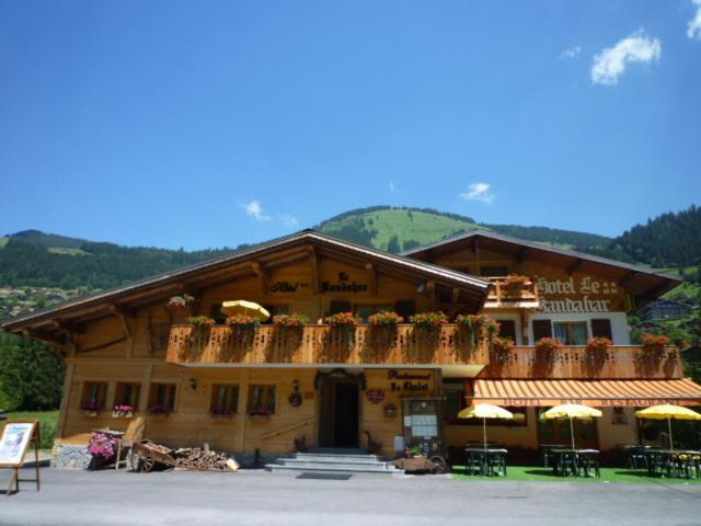Hotel Le Kandahar Châtel Exteriör bild