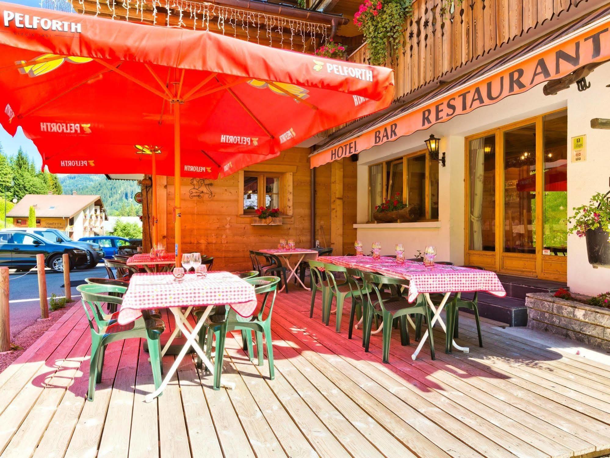 Hotel Le Kandahar Châtel Exteriör bild
