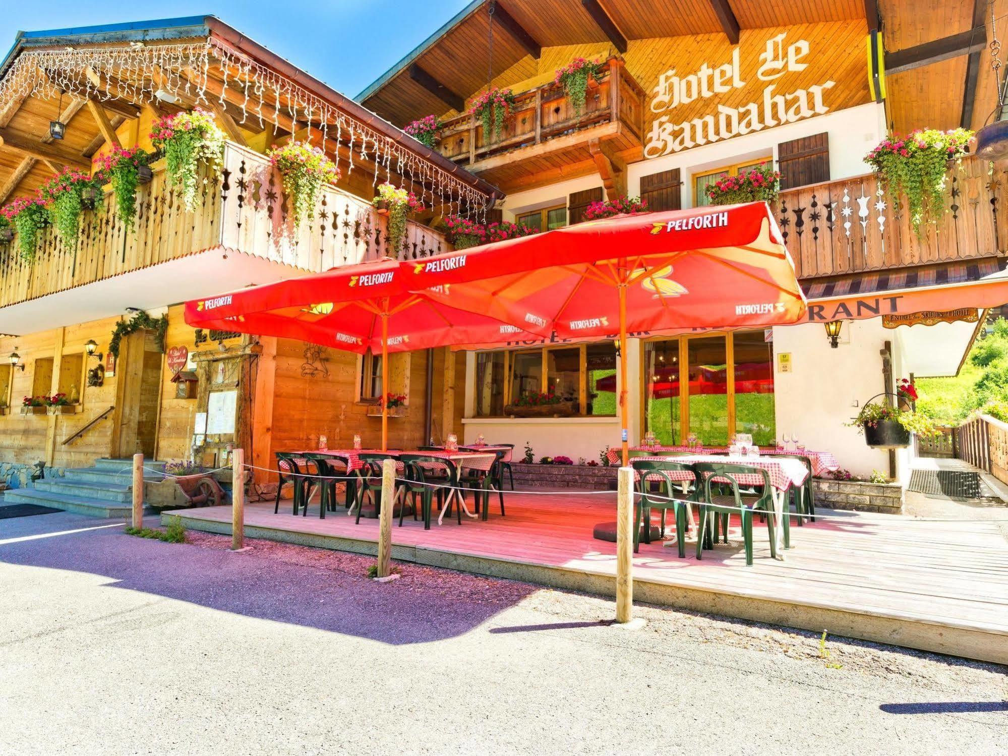 Hotel Le Kandahar Châtel Exteriör bild